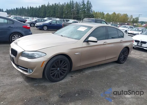 2011 BMW 550I из США, поврежденный, VIN WBAFR9C53BC270043